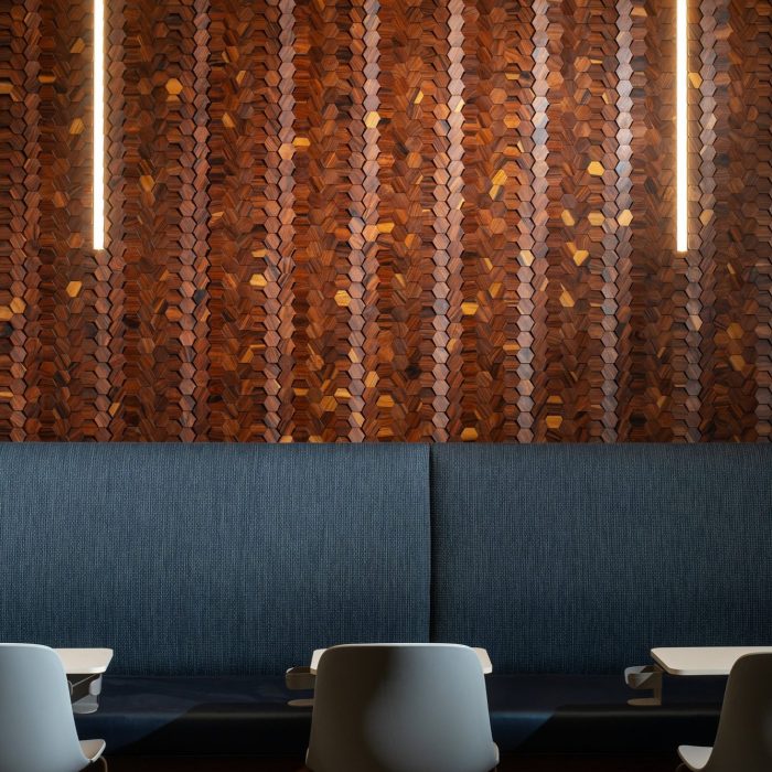 Third Lake Partners Break Room Seating Vignette